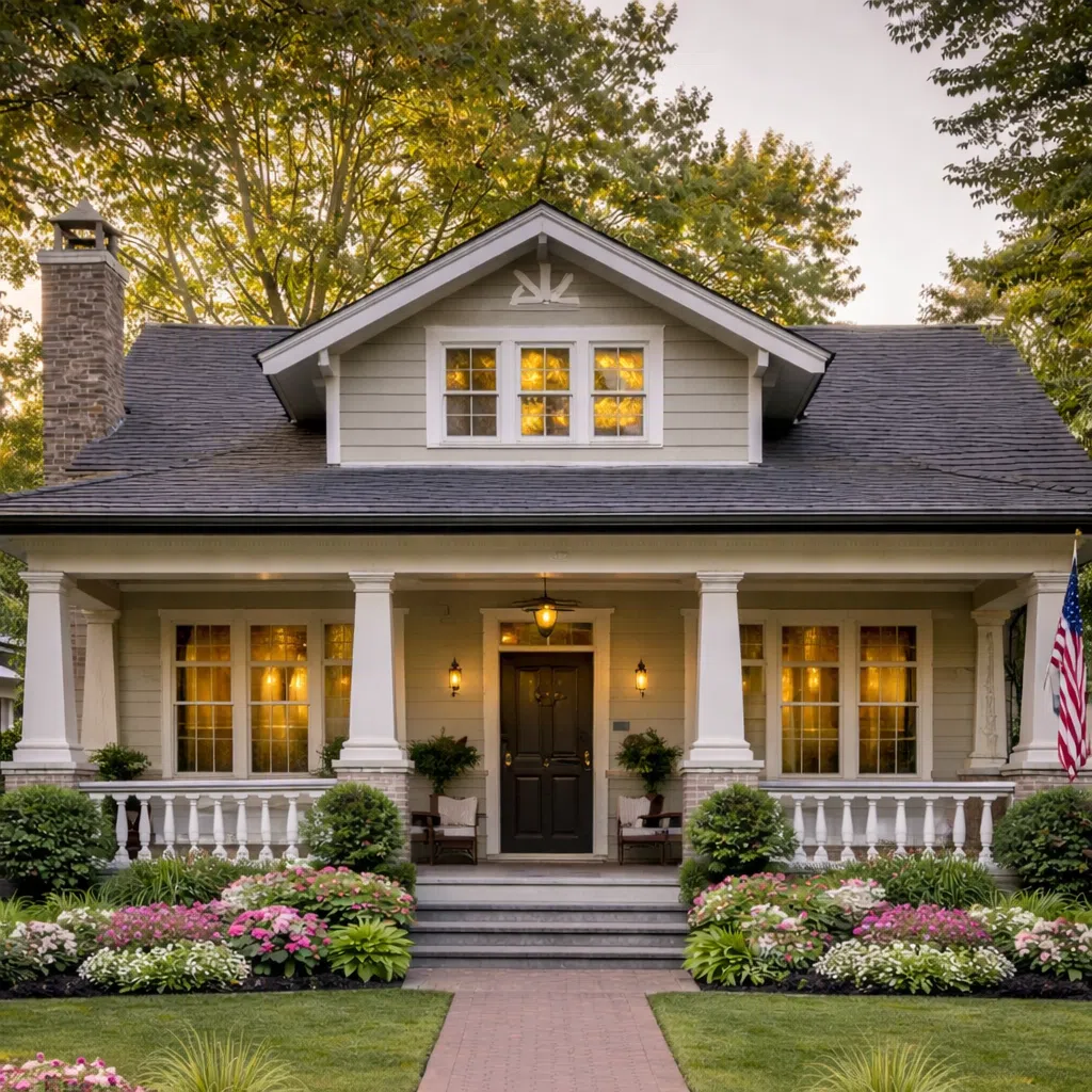 Graphic showing a garden design and installation concept with landscaping elements and text promoting design and installation services by Strong Landscaping.