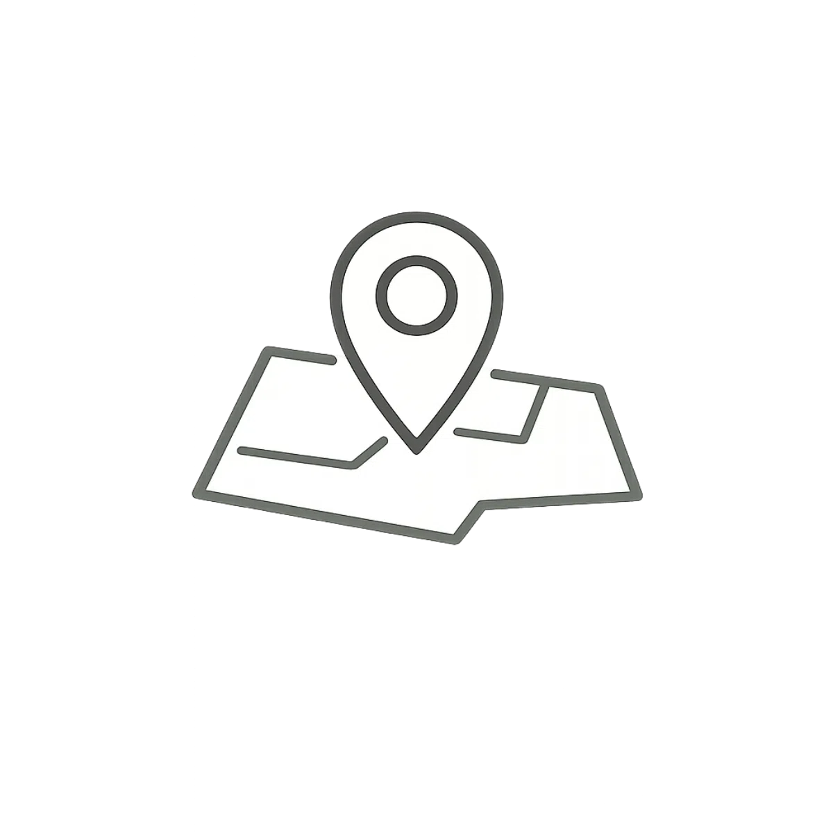 On-site landscape lighting consultation in Houston with location map icon representing property evaluation